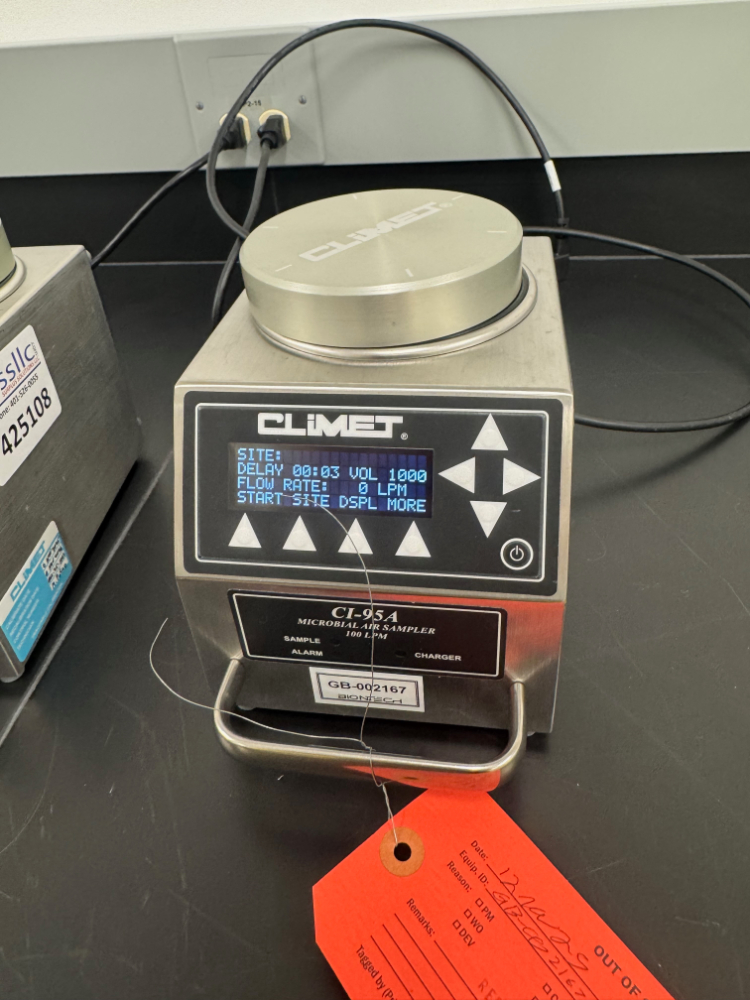 Image of Climet CI-95A 100 LPM Microbial Air Sampler